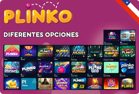 Variaciones del juego Plinko disponibles