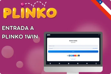 Cómo iniciar sesión en Plinko 1Win