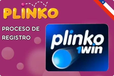 Proceso de registro en Plinko 1Win