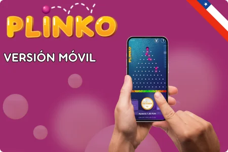 Utiliza el navegador del móvil para jugar a Plinko en 1Win