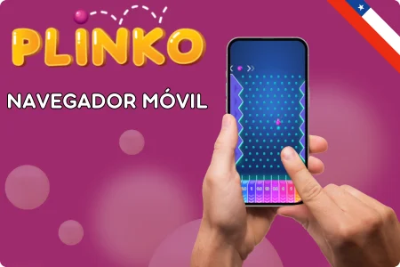 Utiliza el navegador del móvil para jugar a Plinko en 1xBet